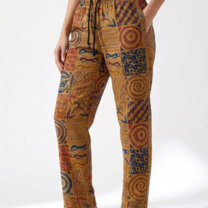 Patchwork Yellow & Ocre Trousers