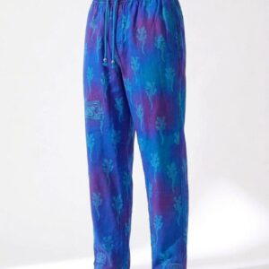 Indigo Cloud-Wash Gecko Trousers